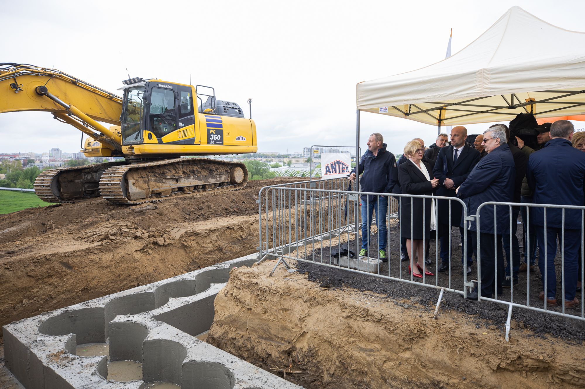 zdjęcie z konferencji prasowej na temat bieżących inwestycji drogowych, fot. Grzegorz Bukała, Urząd Miasta Rzeszowa